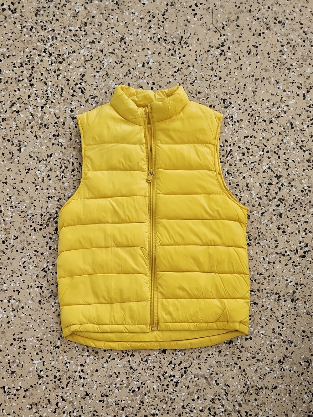 Kids Yellow Puffer Vest